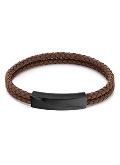 CALVIN KLEIN سوار رجالي ملفوف ومضفر - 35000100 