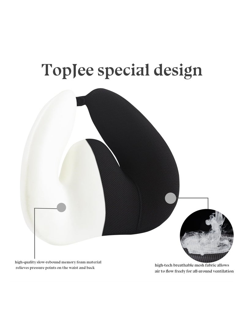 Ergonomic Lumbar Support Pillow for Car and Office Chairs, Ideal Back Cushion for Drivers and Office Workers, Men and Women - Image 5