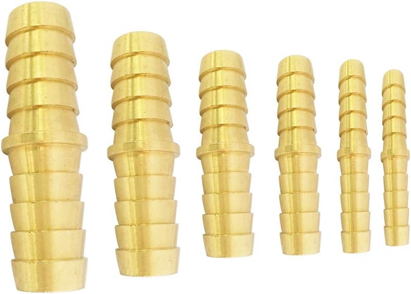 TL TOOLEGIN طقم توصيلات خرطوم نحاسي TL TOOLEGIN، 6 قطع (3/16" إلى 5/8") - Image 1