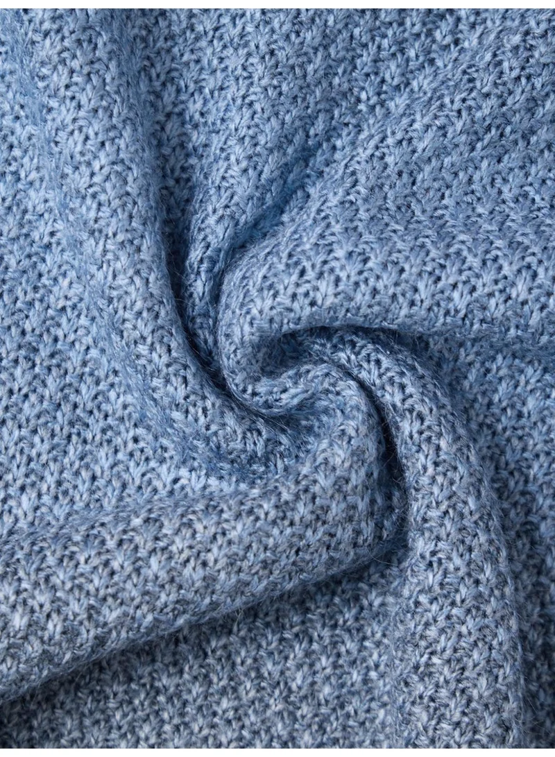 The Souled Store  The Souled Store: Everyday Polo Slate Men and Boys Short Sleeve Spread Collar Slate Gradient All-Over Acrylic Regular Fit Breathable Knit Texture Lightweight Summer Polo Shirts  | Best Price UAE
