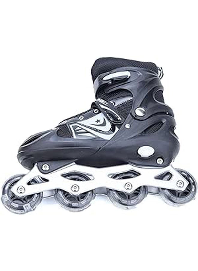 Generic - Single Row - Adjustable Roller Skate Shoes Size 39-42 - Image 1