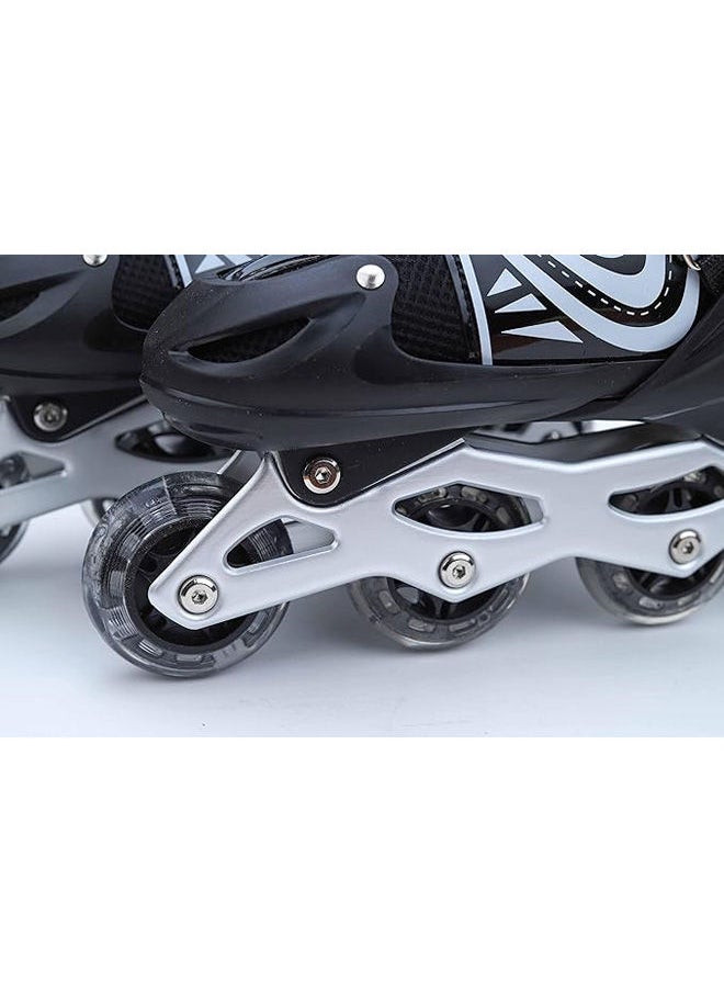 Generic - Single Row - Adjustable Roller Skate Shoes Size 39-42 - Image 1