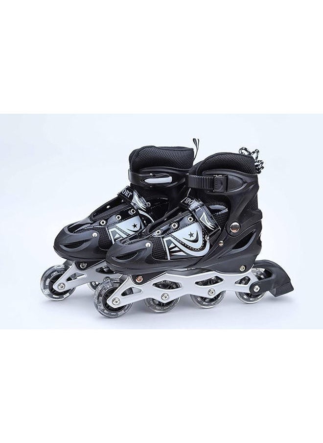 Generic - Single Row - Adjustable Roller Skate Shoes Size 39-42 - Image 1