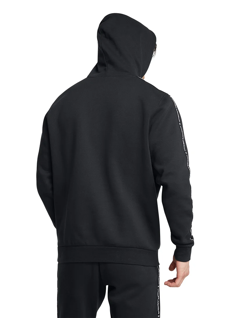 اندر ارمور Icon Fleece Hoodie With Taping