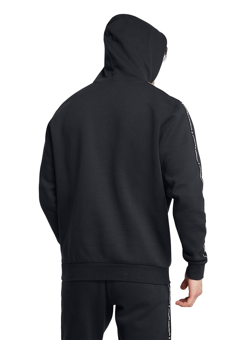 UNDER ARMOUR Icon Fleece Hoodie With Taping  - Image 2