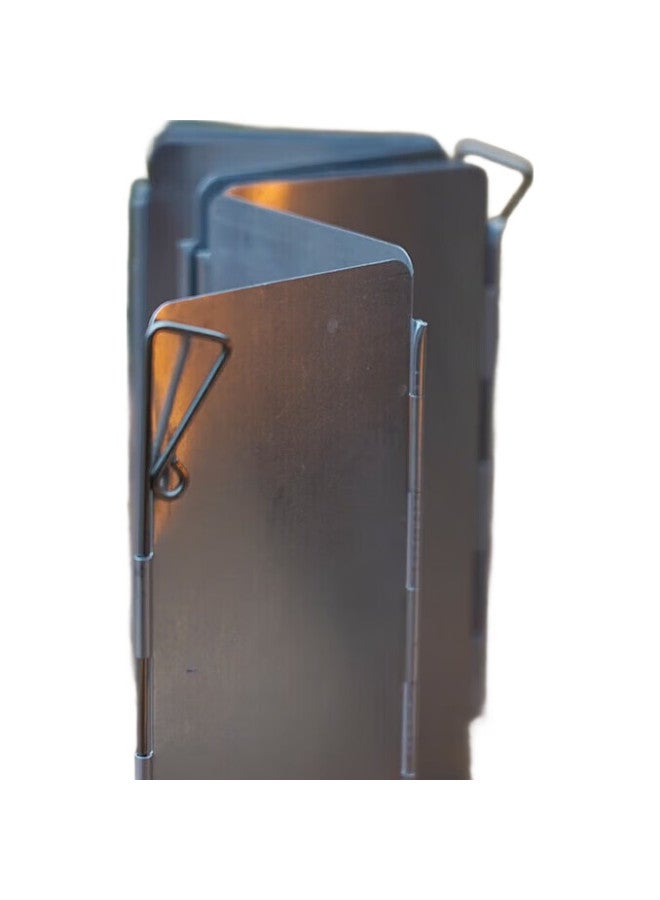 Fire-Maple Aluminum Alloy Portable Stove Windshield, Outdoor Cooking Utensil Folding Windproof Cover, Kitchen Oil-Proof Shield 503 - Image 1