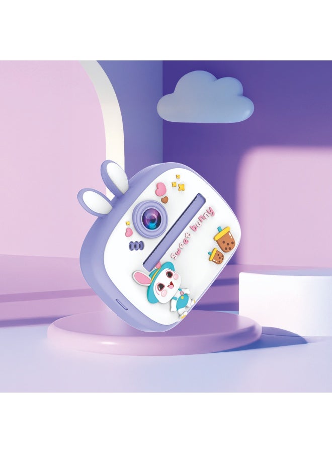 TORİMA TRM-CMR18 Purple Digital Mini Camera – Kids Portable Photo & Video Camera - Image 2