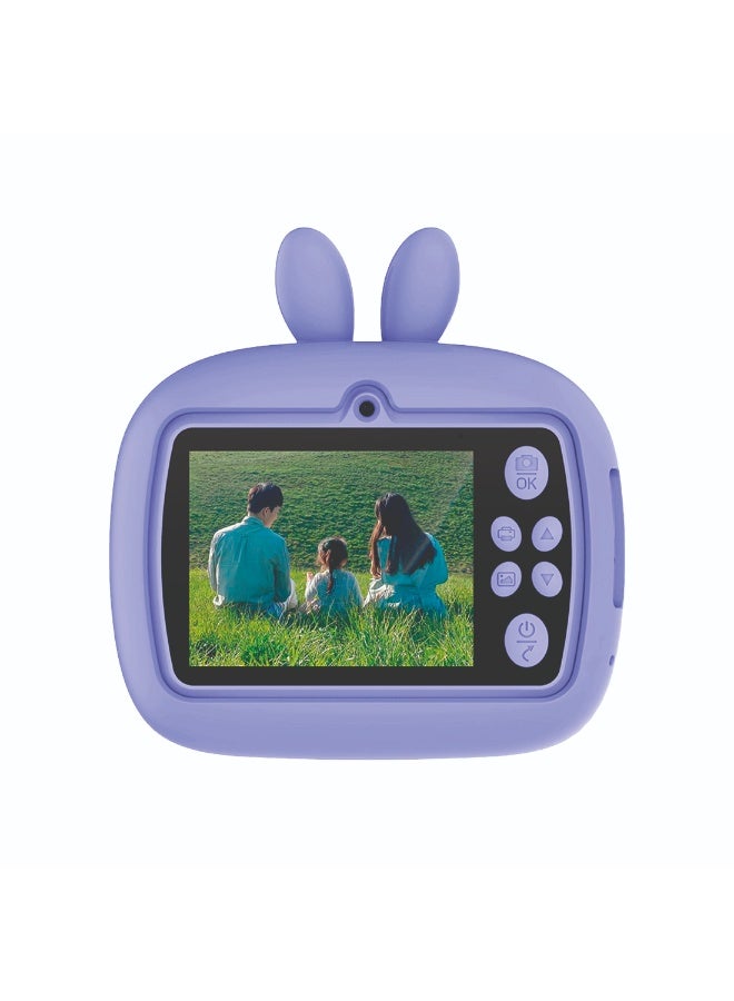 TORİMA TRM-CMR18 Purple Digital Mini Camera – Kids Portable Photo & Video Camera - Image 1