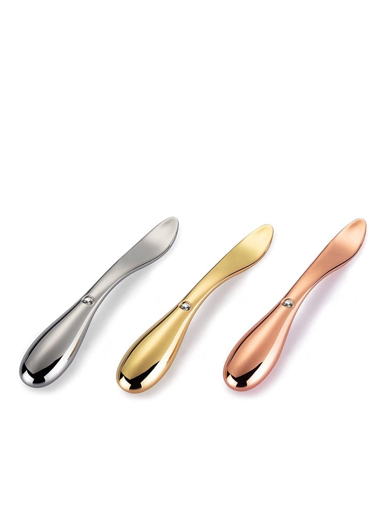 Excefore Eye Roller Cream, Face Massage Applicator Tool, 3 Pcs Massage, Facial Massager for Applicator, Reduce Puffiness  - Image 1