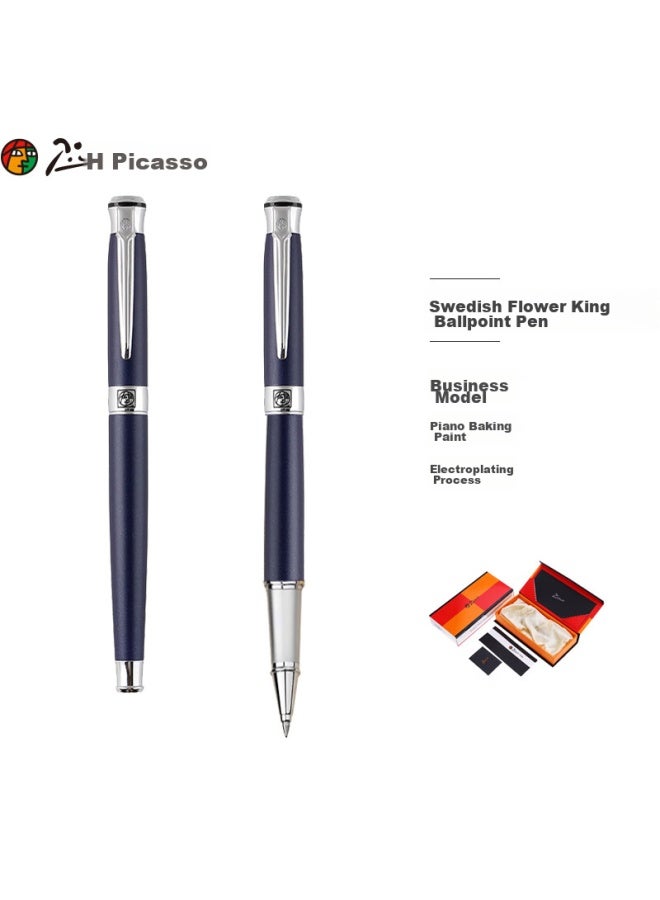 Pimio Signature Pen، قلم حبر مكتبي للأعمال هدية، قلم توقيع للبالغين، قلم للتمرن على الخط للطلاب، هدية عيد ميلاد للرجال والنساء، 0.5mm Swedish Kao Series 903 Purple Color - Image 1