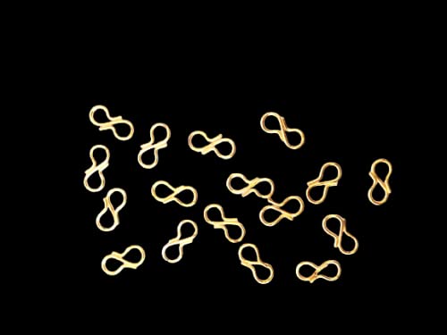 Teraiya's Teraiya's Golden and Silver S Hook (400 Pieces) for Necklace and Bracelete Making  - Image 4