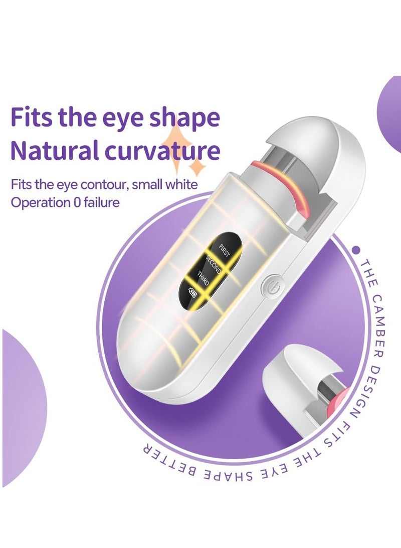 general Heated Eyelash Curler, Rechargeable Electric Eyelash Curler with LED Display, 3-Level Adjustable Temperature Professional Electric Eyelash Curlers for Stunning Lashes Long Lasting - Image 2