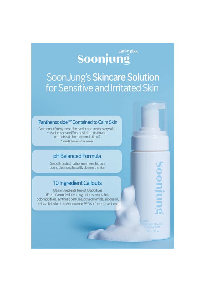 Soon Jung Soonjung pH 6.5 Whip Cleanser 150ml  - Image 2