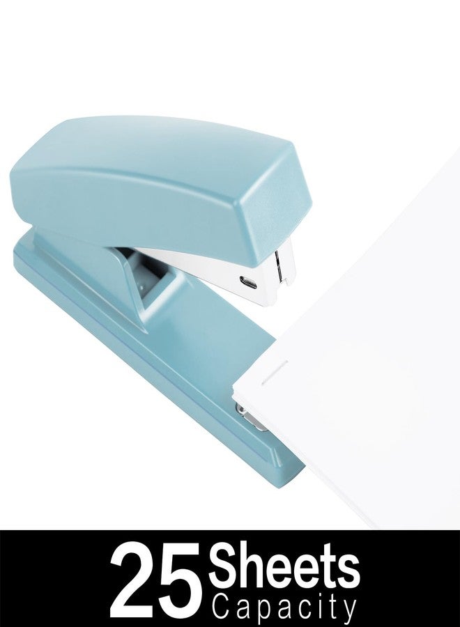 Deli Stapler, Desktop Staplers with 640 Staples, Office Stapler, 25 Sheet Capacity, Blue - Image 3