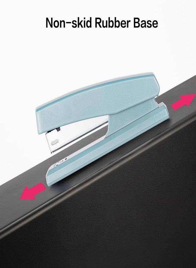 Deli Stapler, Desktop Staplers with 640 Staples, Office Stapler, 25 Sheet Capacity, Blue - Image 5