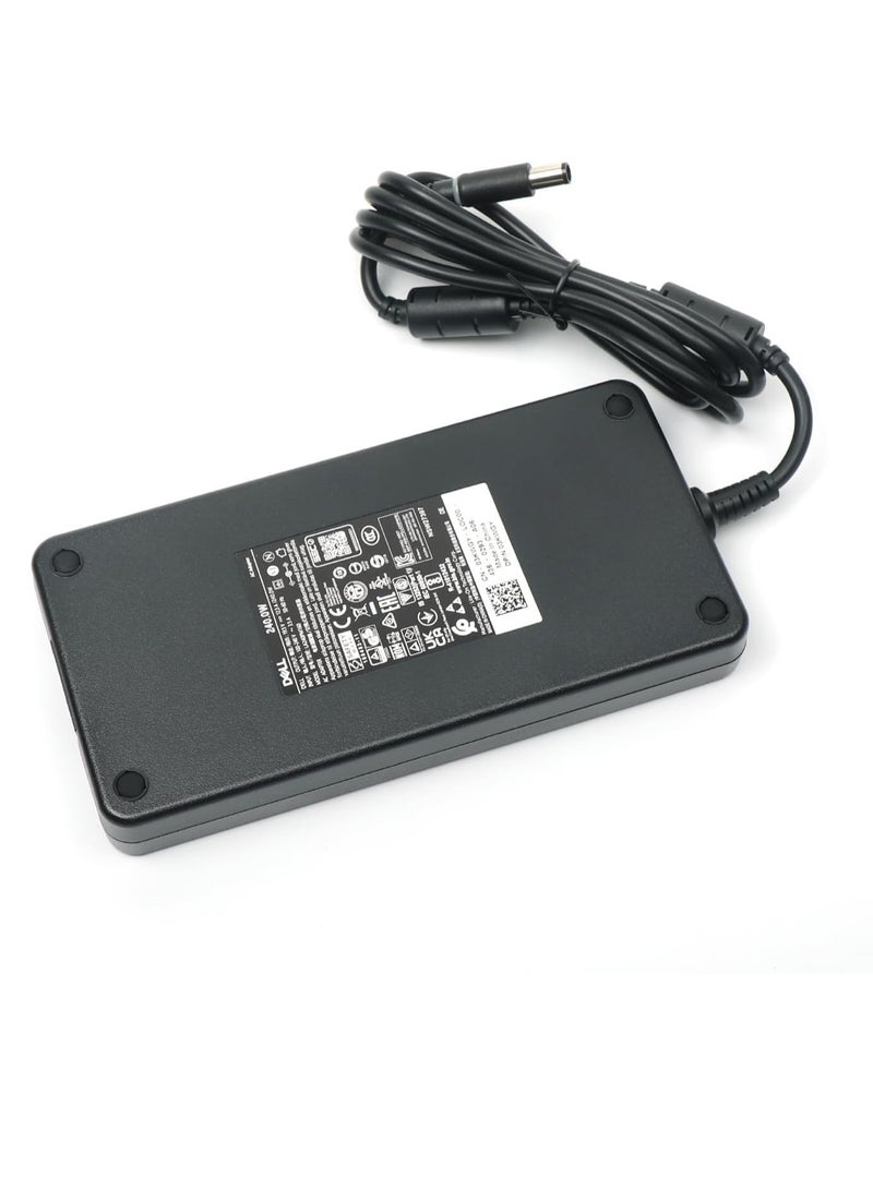 Power Maxed 240W Replacement AC Adapter Charger for Dell Alienware M15 17 15 R3 R4 R5 R2 13 M17 X51 M17X M18X G5 G7 GA240PE1-00 Precision 7710 M6800 M6500 M6600 M4700 M6700 M6400 J211H AC Adapter Power Cord  - Image 1
