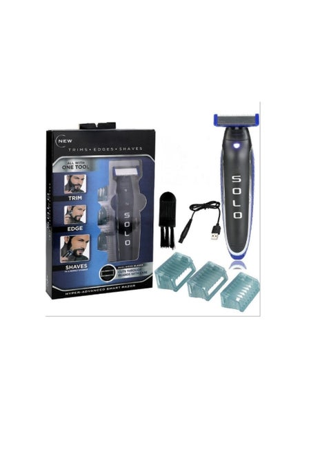 ماكينة حلاقة كهربائية للرجال (1 كابل شاحن ماكينة حلاقة و1 فرشاة تنظيف) 8015