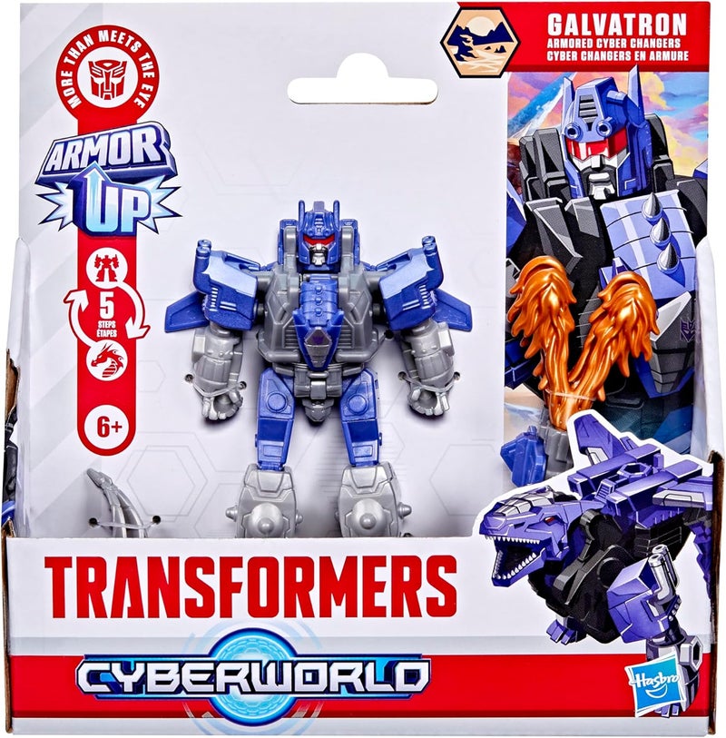 Transformers Cyberworld Galvatron Armored Cyber Changers Action Figure (10 cm) - Image 1
