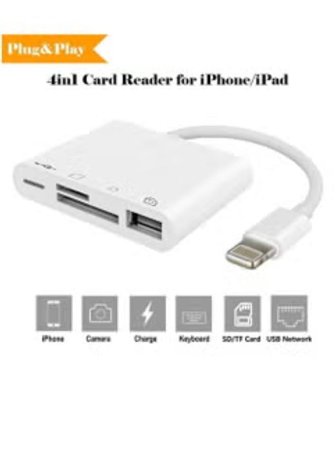 Generic - GS12 Lightning to USB OTG Adapter – Connect USB Devices to Your iPhone or iPad - Image 1