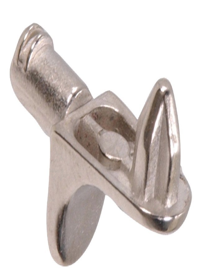 Hillman 59758 Nickel-Plated Metric Shelf Pin with Plate, 5mm, 20-Pack