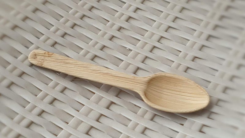 Vissage 100 Biodegradable EcoFriendly Disposable Spoons Pack of 50 - Image 1