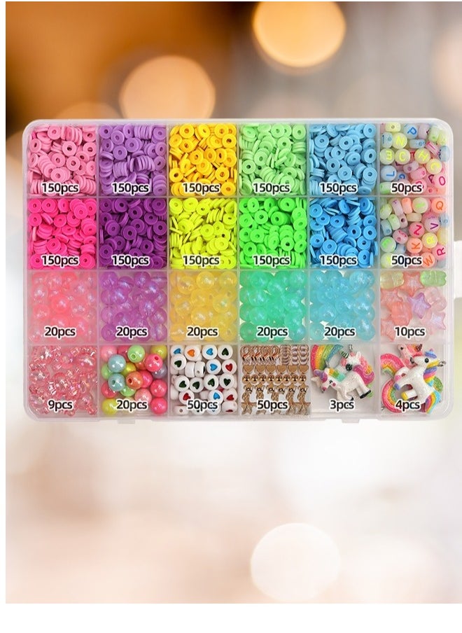 HaveDream Jewelry Accessories Beads, Handmade Loose Beads-Unicorn Luminous Box Set  - Image 5