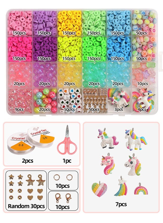 HaveDream Jewelry Accessories Beads, Handmade Loose Beads-Unicorn Luminous Box Set  - Image 3