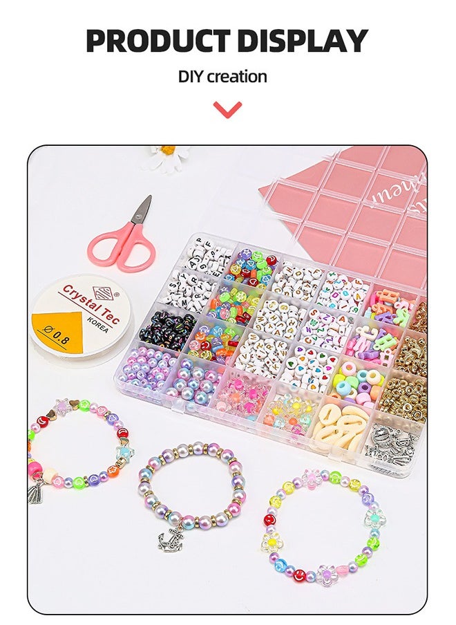 HaveDream Jewelry Accessories Beads, Handmade Loose Beads-Unicorn Luminous Box Set  - Image 4