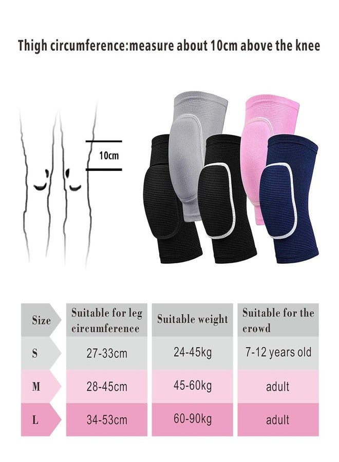 واقيات الركبة GRS مع دعم مرن للرياضيين، حماية للركبة قابلة للتهوية للرجال والنساء والأطفال، دعامة للركبة للكرة الطائرة وكرة القدم والرقص واليوغا والتنس والجري وركوب الدراجات والتمارين الرياضية - Image 3