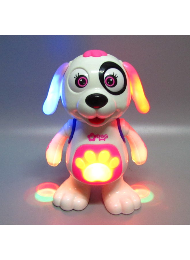 Electric Toy Robot Dog Light Music Dancing Dog Children's Educational Boys And Girls Shake Tone Same-Color:(English Packaging, Blue)-Specifications:11.5*11.5*22cm  - Image 2