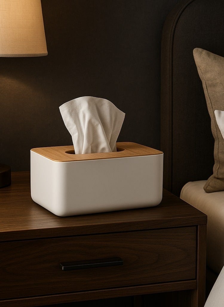 هابي هوم صندوق مناديل ورقية 23x13x10سم - Image 2