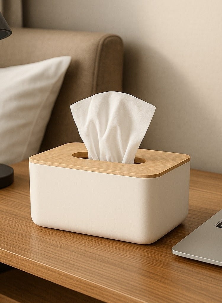 هابي هوم صندوق مناديل ورقية 23x13x10سم - Image 1