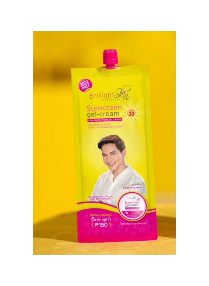 Brilliant Skin Sunscreen Gel Cream SPF30 50grams - Image 1