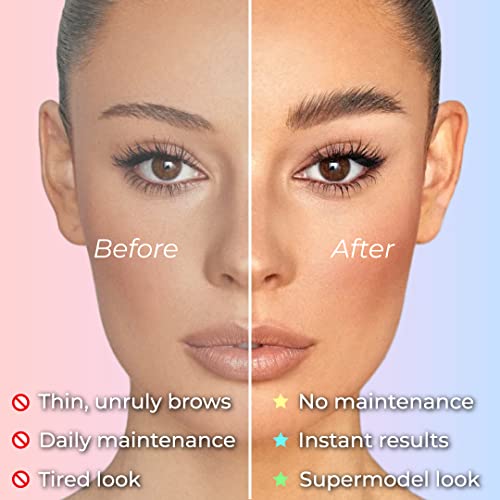 beau lashes طقم تصفيف الحواجب من بيو | طقم تصفيف حواجب احترافي مع مكيف كيراتين | طقم رفع حواجب فوري للعيون الكاملة والأكثر كثافة وجمالاً | سهل الاستخدام ونتائج تدوم طويلاً - Image 2
