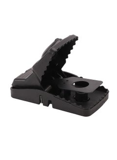 LAWAZIM Mouse and Rat Trap-Mousy Shape Black-Heavy-Duty Reusable Humane Snap Trap Mice Catcher with Bait Placement and Spring Mechanism for Rodent and Pest Control for Indoor House Outdoor Garden Farm  - Image 3