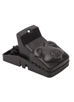 LAWAZIM Mouse and Rat Trap-Mousy Shape Black-Heavy-Duty Reusable Humane Snap Trap Mice Catcher with Bait Placement and Spring Mechanism for Rodent and Pest Control for Indoor House Outdoor Garden Farm  - Image 2
