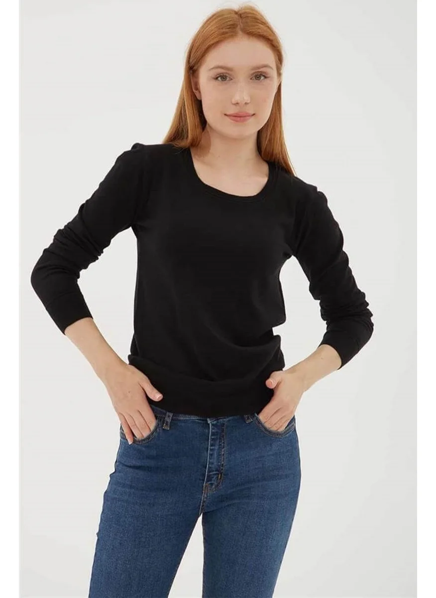 فاشن فريندز Women's U Neck Sweater