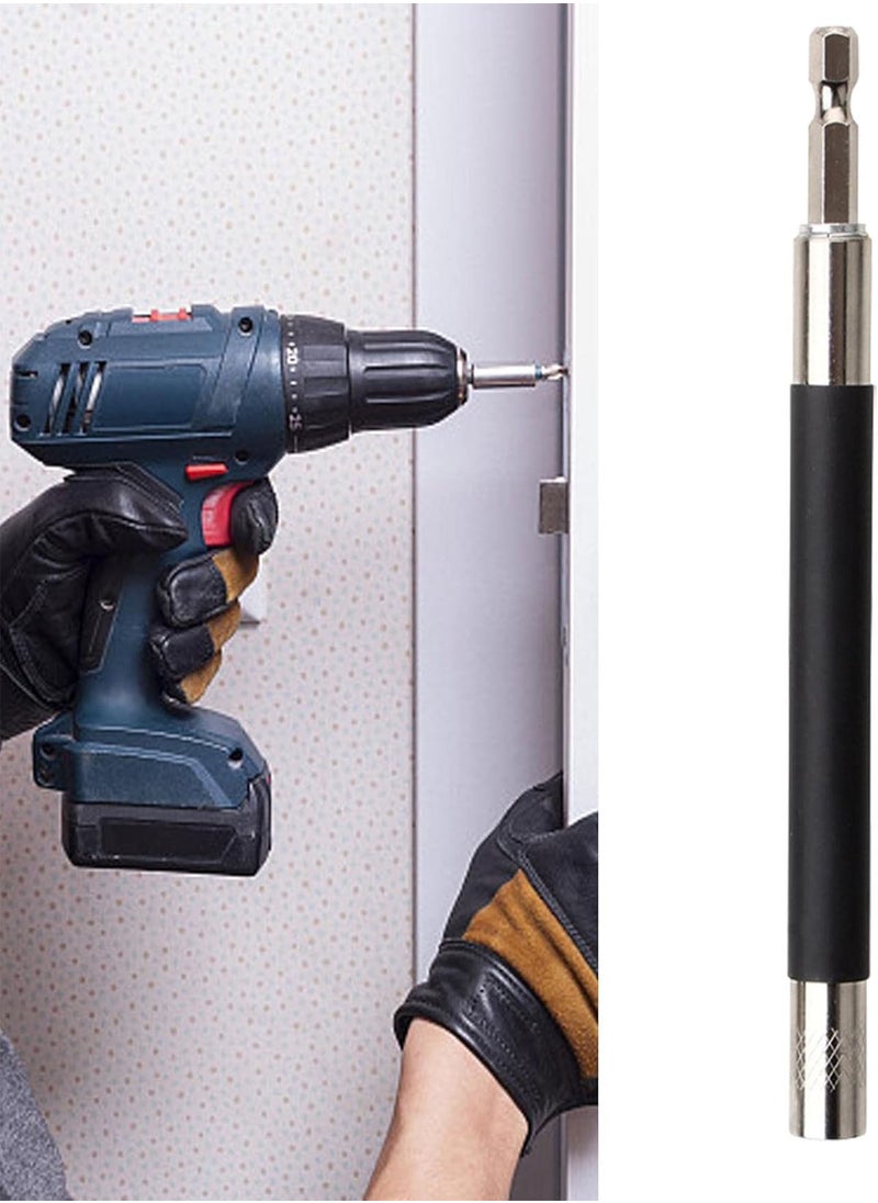 GGOOT - Hex Shank Socket Drill Screw - Magnetic Tips Screwdriver Socket Bit Set - Extension Chuck Adapter For Hand Held Wrench And Electric Drills, 80mm 120mm 140mm - Image 1