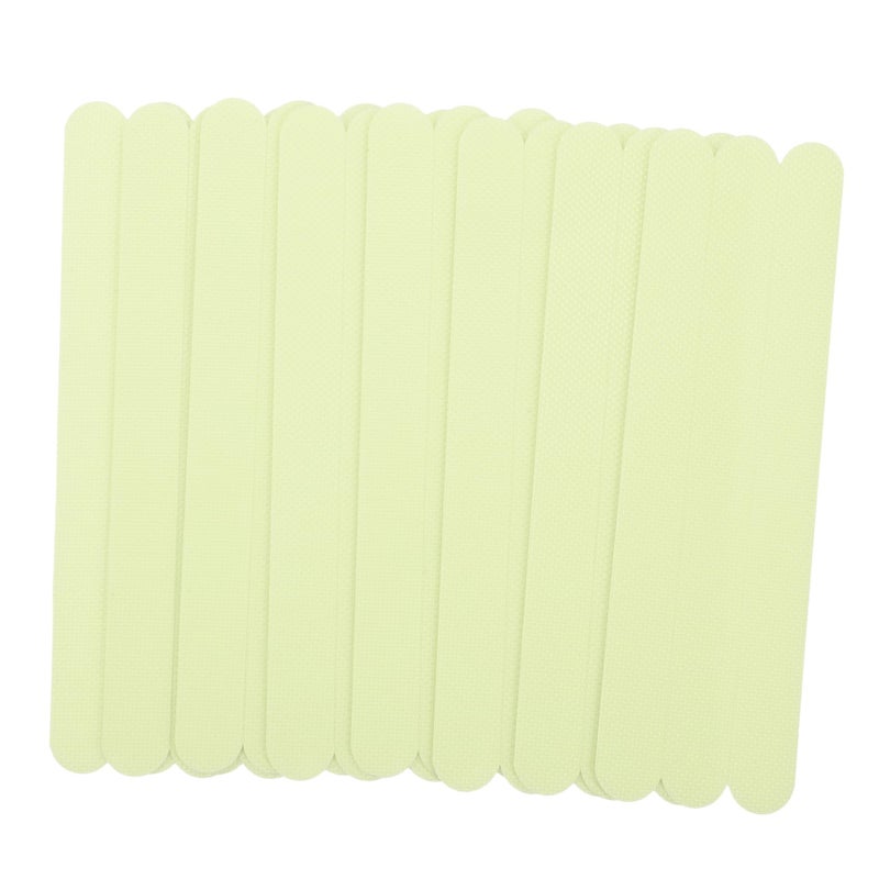 Glow In Dark Bathtub Stickers 24 Pack Non Slip Adhesive Decals For Shower Pool Stairs Safety - Image 2