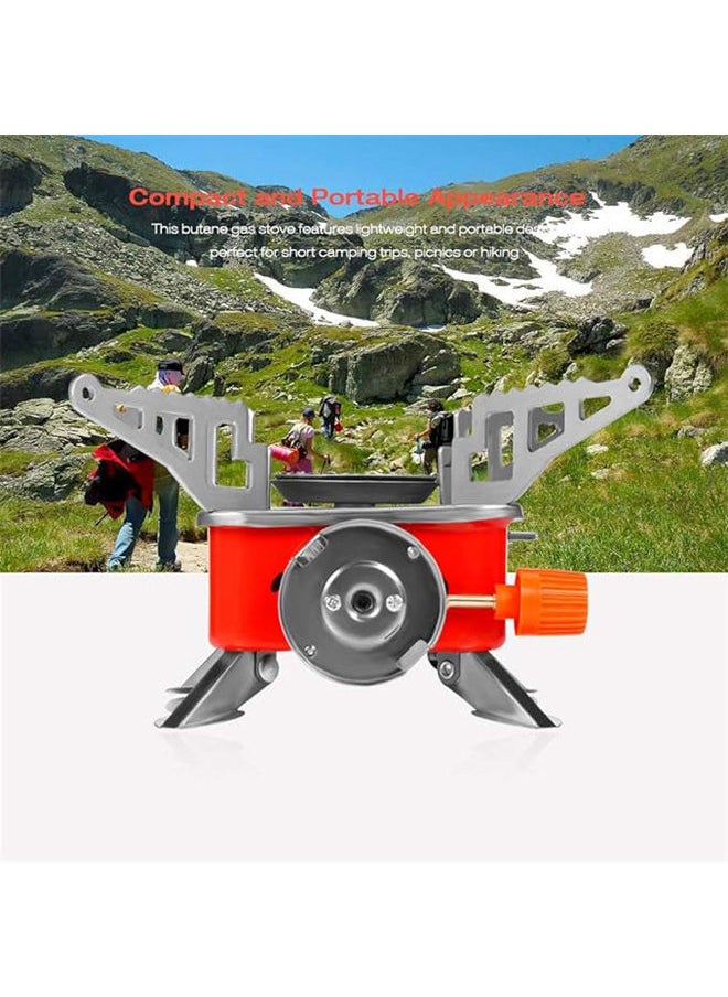 Generic Portable Camping Gas Stove - Lightweight Backpack Butane Burner For Hiking Outdoor  - Image 2
