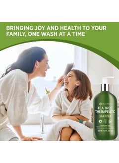Roycederm Tea Tree Antifungal Shampoo: Folliculitis Shampoo For Dry Scalp, Dandruff, And Itchy Scalp - Medicated Clarifying Shampoo With Tea Tree Oil, Paraben & Sulfate Free  - Image 5