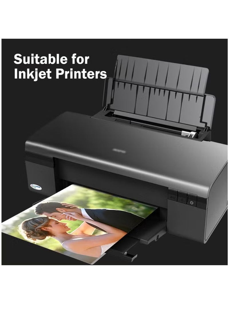 Generic 20-Sheet A4 Size Glossy Photo Paper 230gsm Thickness White  - Image 3
