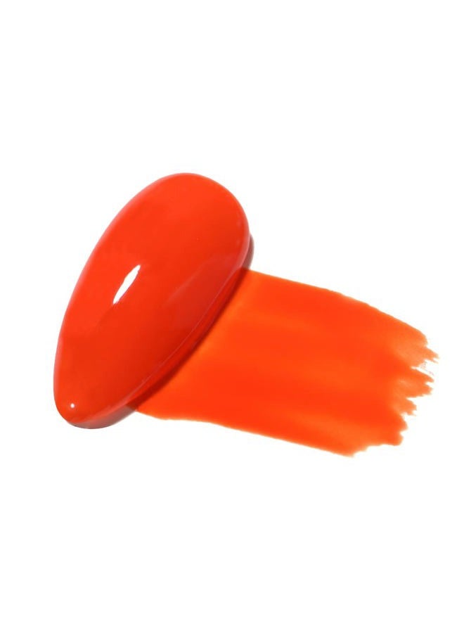 FZANEST Neon Orange Gel Nail Polish,15ml Bright Color Gel Polish Nail Art Lacquer Soak Off LED UV Manicure DIY At Home #D74 - Image 2