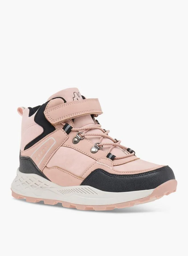 كابا حذاء رياضي للأولاد بشريط لاصق وتصميم متعدد الألوان