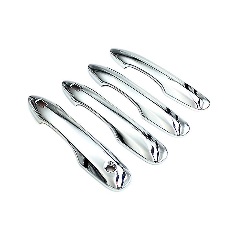 4pcs Abs Chrome Door Handle Cover Trims For Toyota Corolla Cross - Image 1
