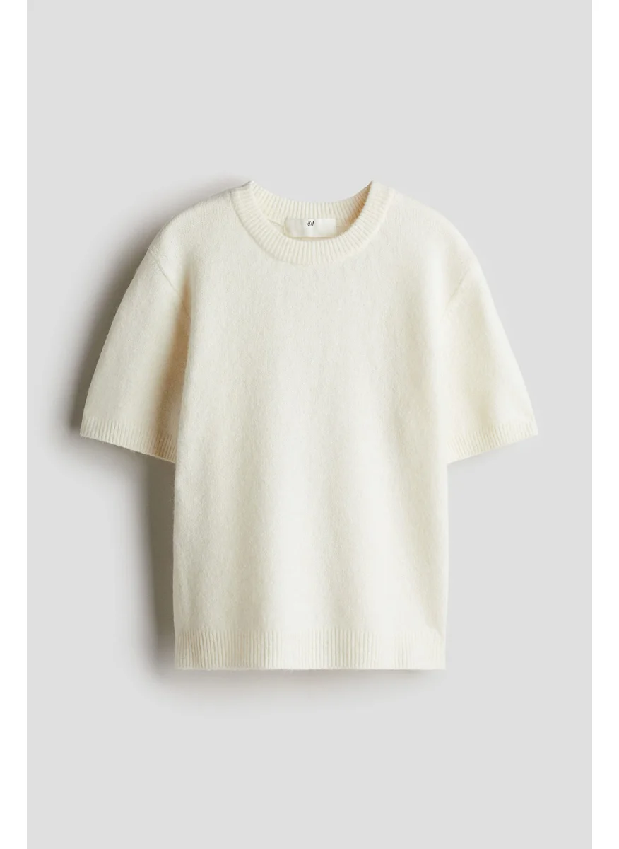 اتش اند ام Brushed Fine-Knit Top