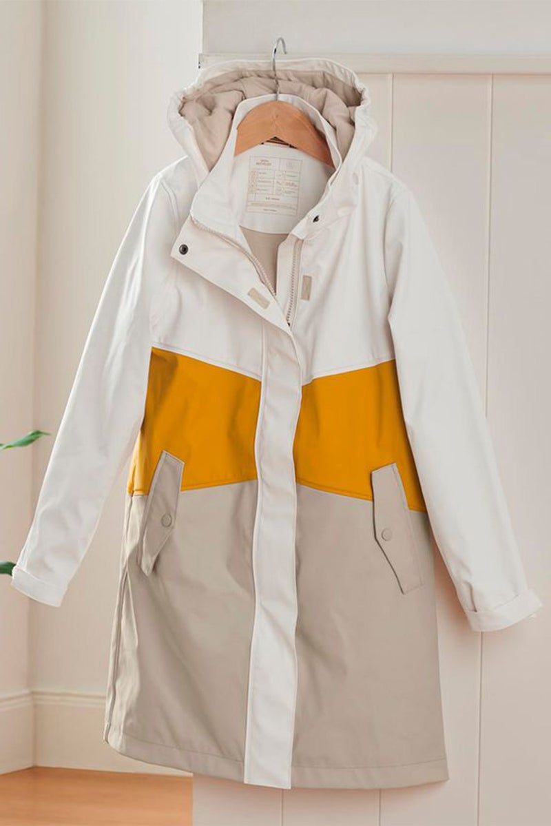 Tchibo Kids Girl Rain Jacket, White - Image 2