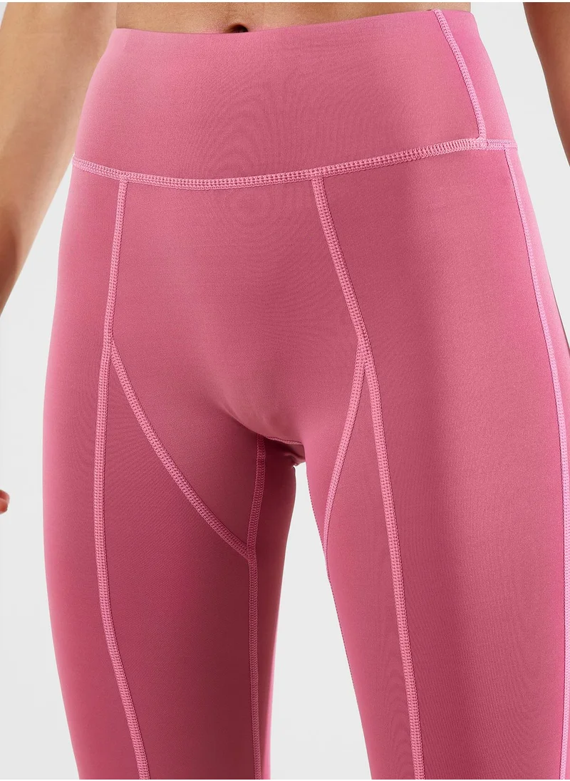 FRWD Seam Detail High Waist Leggings