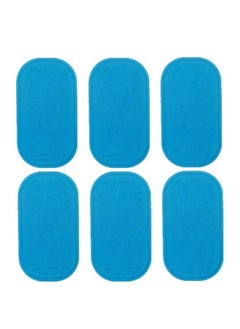 Gel Pads Replacements for EMS ABS Hips Trainer Buttock Muscle Massage Replacement Gel Sheets,Special for EMS Butt Muscle Trainer, Butt Toner,Buttocks Trainer Accessories (6 Piece)