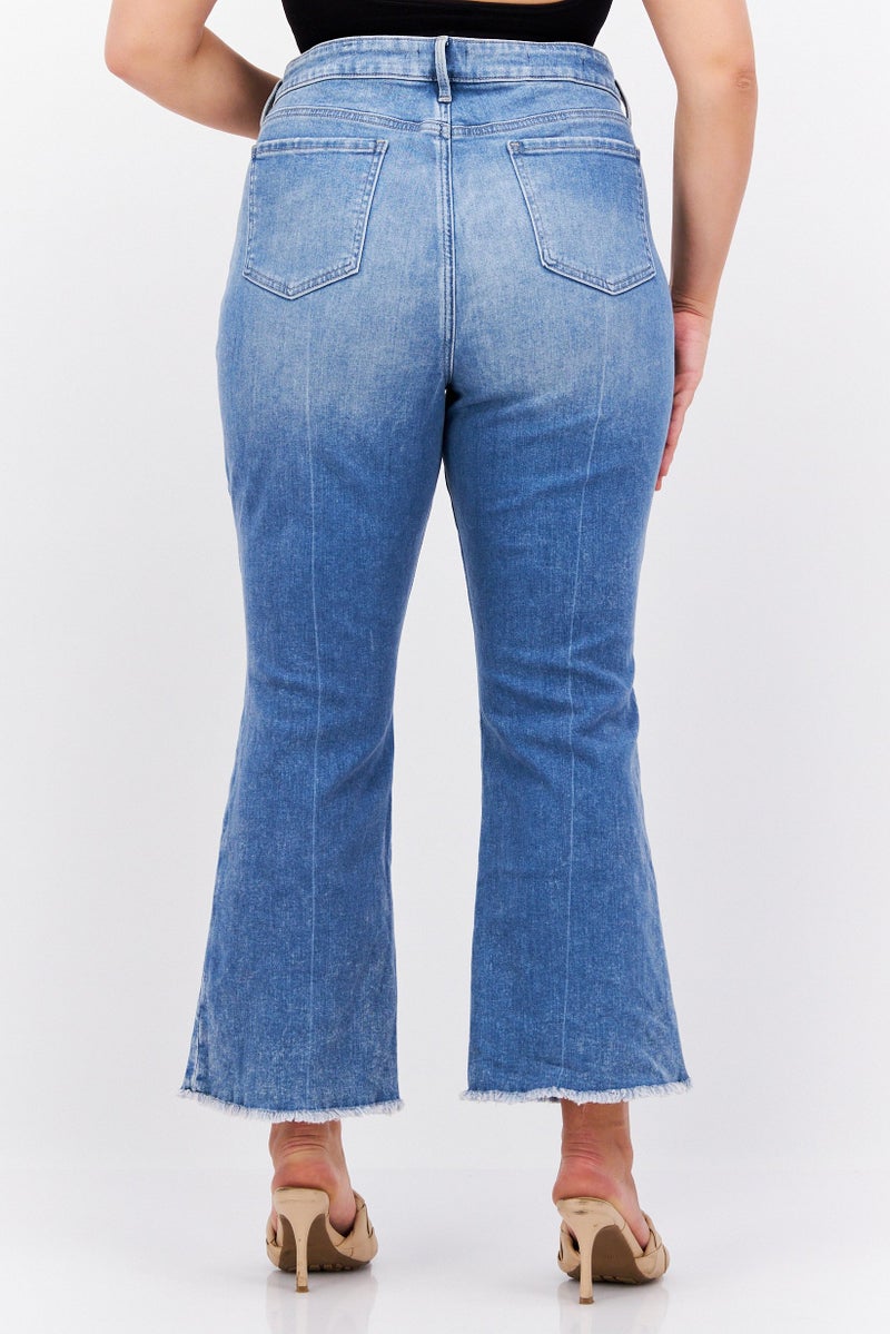 NYDJ Women Regular Fit Wash Stretchable Jeans, Blue - Image 3